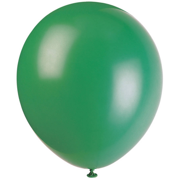 Chrome balloons - green Resim 1