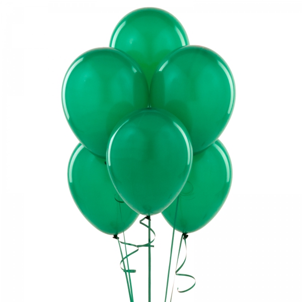 Chrome balloons - green Resim 2