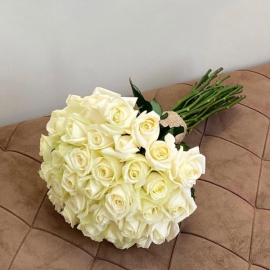 Antalya Florist 41 weiße Rosen