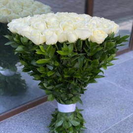  Antalya Florist 51 White Roses