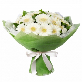  Заказ цветов в Анталия Букет из 15 гербер