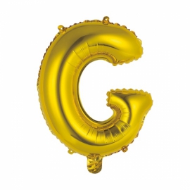  Antalya Flower Gas balloon - letter G gold