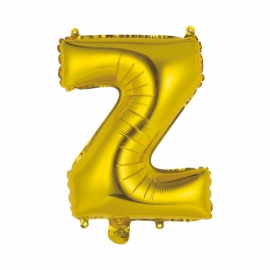  Antalya Flower Gas balloon - letter Z gold