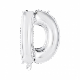  Antalya Florist Gas balloon - letter D silver