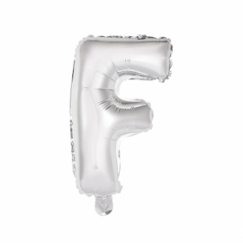  Antalya Florist Gas balloon - letter F silver