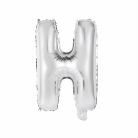 Antalya Çiçekçi Uçan harf balon - H harfi gümüş