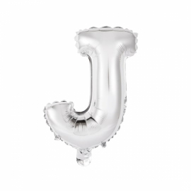  Antalya Florist Gas balloon - letter J silver