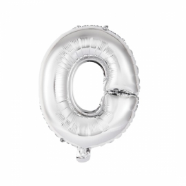  Antalya Florist Gas balloon - letter O silver