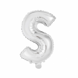  Antalya Florist Gas balloon - letter S silver