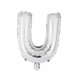  Antalya Florist Gas balloon - letter U silver