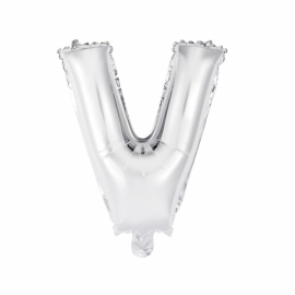  Antalya Florist Gas balloon - letter V silver