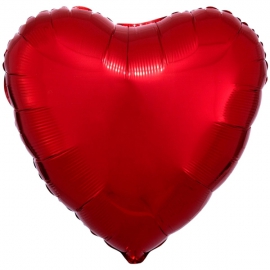 Флорист в Анталия Воздушный шар-сердце - красный