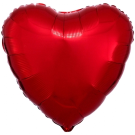  Antalya Florist Helium Herz Ballon - rot