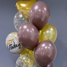  Antalya Flower Balloon Pack 10 Pieces