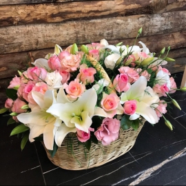  Antalya Florist Mixed Flower Basket